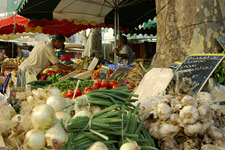 The farmers' market